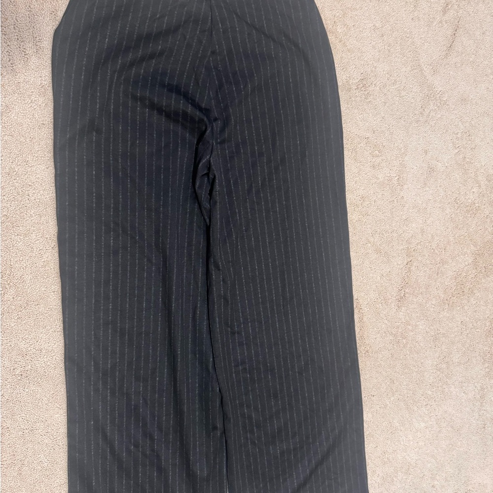 Max Studio High Rise Full Length Wide Leg Sailor Pants - Picture 3 of 7